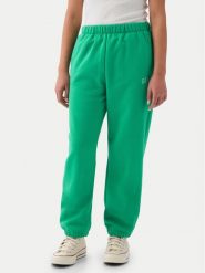 Gap Spodnie dresowe 870901-05 Zielony Relaxed Fit. Zielone spodnie dziewczęce GAP, z bawełny. Za 119.99 zł.