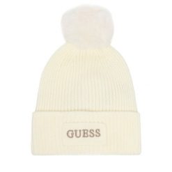 Czapka Guess. Białe czapki zimowe damskie Guess. Za 154.99 zł.