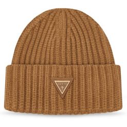 Czapka Guess. Brązowe czapki zimowe damskie Guess. Za 154.99 zł.