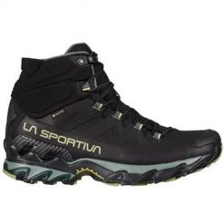 Buty trekkingowe męskie La Sportiva Ultra Raptor Ii Mid Nubuckleder Gtx. Czarne buty trekkingowe męskie La Sportiva, z materiału, za kostkę, bez zapięcia, trekkingowe. Za 949.99 zł.