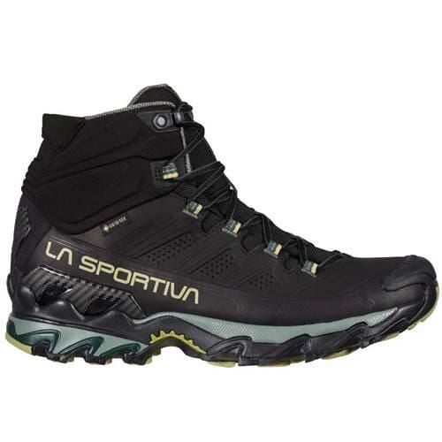 Buty trekkingowe męskie La Sportiva Ultra Raptor Ii Mid Nubuckleder Gtx. Czarne buty trekkingowe męskie La Sportiva, z materiału, za kostkę, bez zapięcia, trekkingowe. Za 990.90 zł.