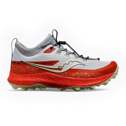 Buty trailowe męskie Saucony Peregrine 13 ST. Czerwone obuwie do biegania damskie Saucony. Za 439.99 zł.