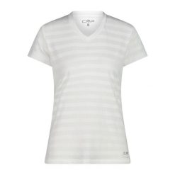 Koszulka damska CMP. Białe bluzki damskie CMP, bez wzorów, bez kołnierzyka. Za 192.00 zł.