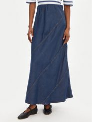 Munthe Spódnica maxi Parson 252122225207 Niebieski Regular Fit. Niebieskie spódniczki damskie Munthe, bez wzorów, z lyocellu, maxi. Za 759.99 zł.