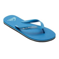 Japonki plażowe męskie Quiksilver Molokai Core. Niebieskie klapki i japonki męskie Quiksilver, z gumy. Za 87.75 zł.