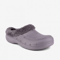 Męskie ocieplane sandały Coqui Husky. Szare sandały męskie Coqui, z materiału, bez zapięcia. Za 134.99 zł.