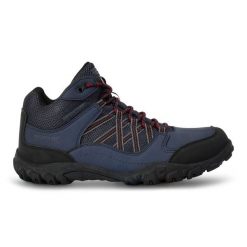 Buty trekkingowe męskie Edgepoint Mid Regatta. Niebieskie buty trekkingowe męskie Regatta, bez zapięcia. W wyprzedaży za 355.00 zł.
