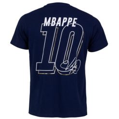 Koszulka męska France Mbappé. Niebieskie t-shirty sportowe męskie FFF, m, bez ramiączek, do piłki nożnej. Za 119.99 zł.