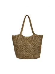 ONLY Shopper bag w kolorze jasnobrązowym rozmiar: onesize. Brązowe shopper bag damskie Only, bez wzorów, z materiału, na ramię, bez dodatków. Za 177.87 zł.