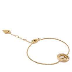 Bransoletka Guess. Żółte bransoletki damskie Guess, złote. Za 209.99 zł.