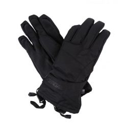Rękawiczki wodoodporne Transition Gloves III. Czarne rękawiczki damskie Regatta, bez wzorów. Za 130.55 zł.