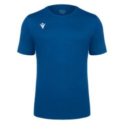 Koszulka Macron Boost Eco x5. Niebieskie t-shirty damskie Macron, l, bez wzorów, z materiału, bez kołnierzyka. Za 344.50 zł.