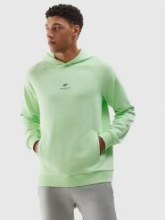 4F Bluza w kolorze zielonym rozmiar: L. Zielone bluzy z kapturem męskie 4f, l. Za 96.60 zł.