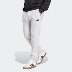 Second Life - Spodnie dresowe męskie ADIDAS Essentials Feelcozy - Stan Doskonały. Szare spodnie sportowe męskie Adidas, z bawełny. Za 186.99 zł.