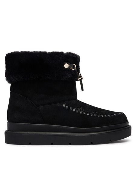 Guess Śniegowce FLFKEN LEA10 Czarny. Czarne śniegowce damskie Guess. Za 714.99 zł.