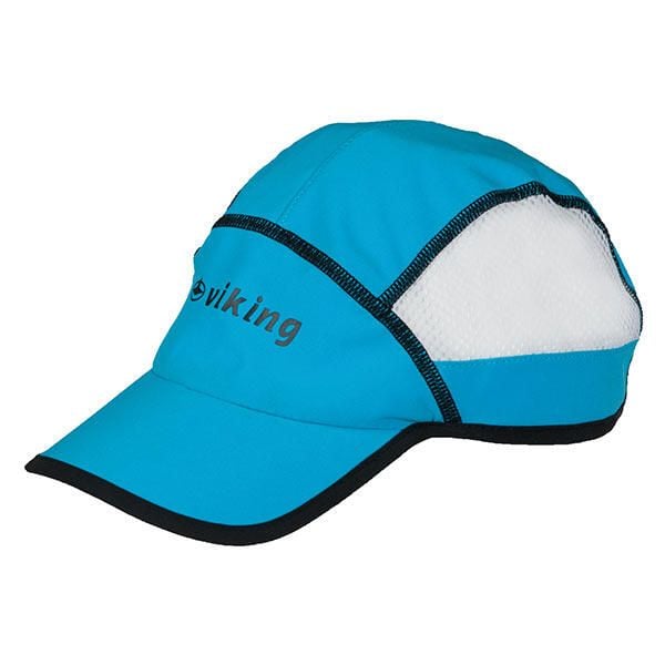 Czapka z daszkiem Viking Sprint Outdoor. Niebieskie czapki z daszkiem damskie VIKING, bez wzorów. W wyprzedaży za 44.99 zł.