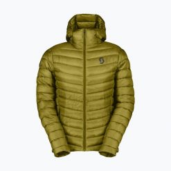 Kurtka ocieplana męska SCOTT Insuloft Tech Primaloft Hoody. Zielone kurtki męskie Scott, m, bez wzorów, z puchu, sportowe, bez kaptura. Za 659.99 zł.