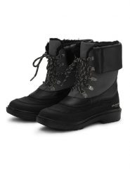 Ilse Jacobsen Skórzane botki zimowe w kolorze czarnym rozmiar: 38. Czarne botki damskie Ilse Jacobsen, na zimę, z wełny, bez obcasa, bez zapięcia. Za 234.94 zł.