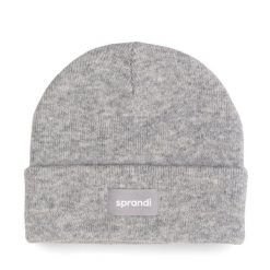 Czapka Sprandi. Szare czapki męskie Sprandi, na zimę, bez wzorów. Za 49.99 zł.