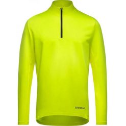 Koszulka z długim rękawem i zamkiem błyskawicznym 1/4 Gore Everyday Mid. Żółte koszulki męskie z długim rękawem GORE WEAR, l, z elastanu. Za 338.50 zł.