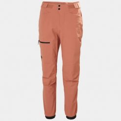 Damskie spodnie wodoodporne Helly Hansen Odin Rock Softshell. Brązowe spodnie dresowe damskie Helly Hansen, na lato, bez wzorów, z softshellu. Za 553.50 zł.