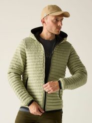 Regatta Kurtka pikowana "Rigain" w kolorze khaki rozmiar: XL. Brązowe kurtki męskie Regatta, xl, bez wzorów, bez kaptura. Za 159.21 zł.