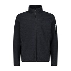 Bluza męska turystyczna CMP 38H2237. Czarne bluzy z kapturem męskie CMP, m, z materiału. Za 260.75 zł.