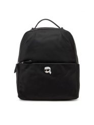 KARL LAGERFELD Plecak A2W30183 Czarny. Czarne plecaki damskie Karl Lagerfeld, bez wzorów, z materiału. Za 699.99 zł.