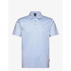 Koszulka Polo męska BOSS Palosh 30 AZZURRO slim fit niebieski (50471335-450). Niebieskie koszulki polo męskie Boss, m, bez wzorów, bez ramiączek. Za 279.00 zł.
