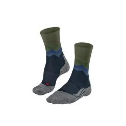 Skarpetki Falke TK2 Explore. Niebieskie skarpetki męskie Falke, bez wzorów, z materiału. Za 165.50 zł.