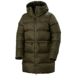 Parka dla kobiet Helly Hansen Essence. Zielone parki damskie Helly Hansen, bez wzorów, z puchu. Za 995.70 zł.