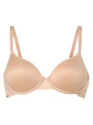 Chantelle Biustonosz na fiszbinach - usztywniany Kobiety beżowy, 80B. Brązowe biustonosze Chantelle, bez wzorów, z koronki. Za 449.95 zł.