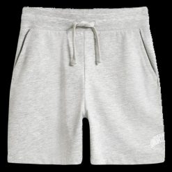 Hummel stmOCEAN SHORTS - Miękki dżersej, regulowana talia – GREY MELANGE. Szare szorty męskie HUMMEL, bez wzorów, z bawełny. Za 140.50 zł.
