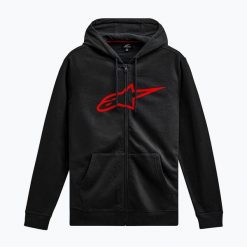 Bluza męska Alpinestars Ageless II Zip Hoodie. Czarne bluzy z kapturem męskie ALPINESTARS, l, z bawełny. Za 439.99 zł.