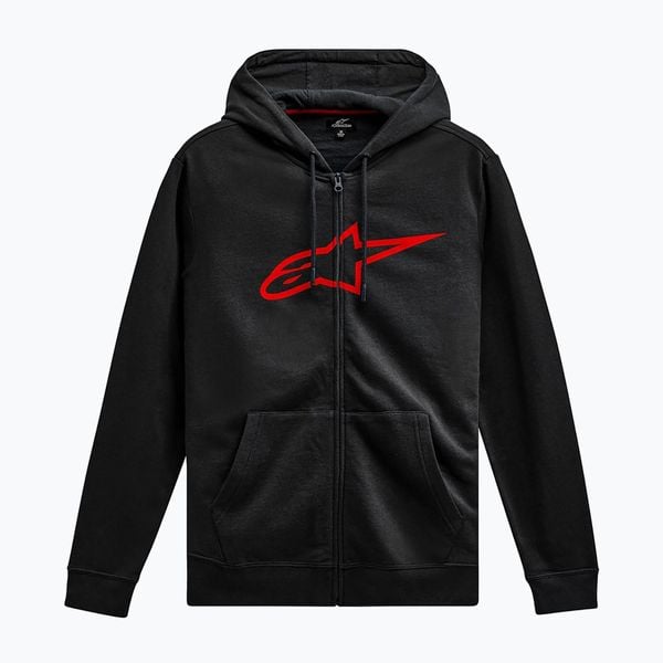 Bluza męska Alpinestars Ageless II Zip Hoodie. Czarne bluzy z kapturem męskie ALPINESTARS, l, z bawełny. Za 439.99 zł.