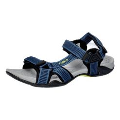 Sandały CMP Hamal Hiking niebiesko-szare. Niebieskie sandały męskie CMP, z materiału, bez zapięcia. Za 227.49 zł.