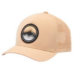 Czapka z daszkiem męska Mountaincap 3D Stretch Snap Back Hat. Brązowe czapki męskie Columbia, bez wzorów, z elastanu. Za 94.40 zł.