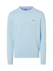 Fynch-Hatton sweter z dzianiny Mężczyźni Bawełna niebieski, L. Niebieskie swetry męskie Fynch-Hatton, l, bez wzorów, z bawełny, bez kołnierzyka. Za 179.95 zł.