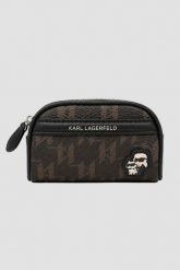 KARL LAGERFELD Brązowy damski pasek Ikon Monogram, Rozmiar 95. Brązowe paski damskie Karl Lagerfeld, bez wzorów, eleganckie. Za 719.99 zł.