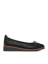 Lasocki Baleriny CEO-RST-TOMBA-29 Czarny. Czarne baleriny damskie Lasocki, bez wzorów, ze skóry, bez obcasa. Za 139.99 zł.