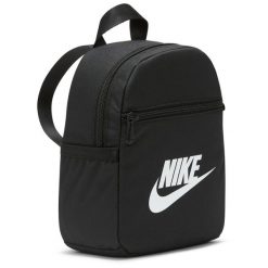 Plecak Nike Futura 365 Mini szkolny sportowy. Czarne plecaki damskie Nike, bez wzorów, sportowe. Za 122.32 zł.