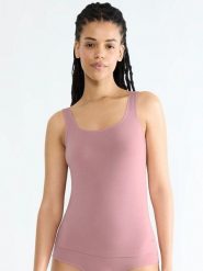 Sloggi Top "Go Sense" rozmiar: M. Różowe topy damskie Sloggi, m, bez wzorów, bez kołnierzyka. Za 56.53 zł.