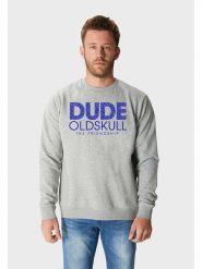 OLDSKULL Bluza w kolorze szarym rozmiar: 3XL. Szare bluzy bez kaptura męskie OLDSKULL, xl, z bawełny. Za 92.21 zł.