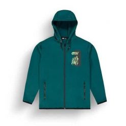 Bluza z kapturem Park Zip Tech A Deeo Water. Niebieskie bluzy z kapturem męskie Picture, s. Za 571.05 zł.