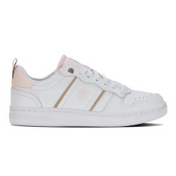 Buty damskie sportowe K-Swiss Lozan Match LTH sneakersy skórzane białe. Białe buty sportowe na co dzień damskie K-Swiss, bez wzorów. Za 189.00 zł.