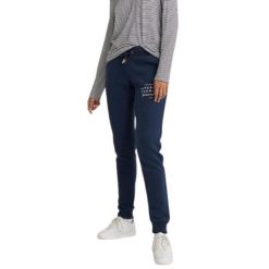 Spodnie turystyczne damskie Superdry Applique. Niebieskie spodnie dresowe damskie Superdry., na lato, bez wzorów, z bawełny. W wyprzedaży za 185.00 zł.