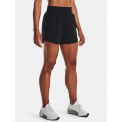 Spodenki treningowe damskie Under Armour Vanish 5in. Czarne szorty damskie Under Armour, bez wzorów. W wyprzedaży za 161.30 zł.
