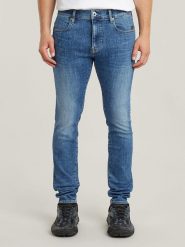 G-Star Dżinsy - Skinny fit - w kolorze granatowym rozmiar: W33/L32. Niebieskie jeansy męskie G-Star. Za 217.53 zł.