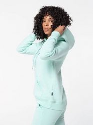 Basiclo Bluza w kolorze turkusowym rozmiar: M. Niebieskie bluzy z kapturem damskie Basiclo, m. Za 132.36 zł.