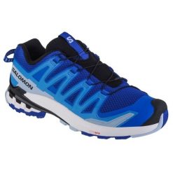 Buty do biegania Salomon Xa Pro 3D v9 M 472721 niebieskie. Niebieskie obuwie do biegania damskie . Za 845.39 zł.